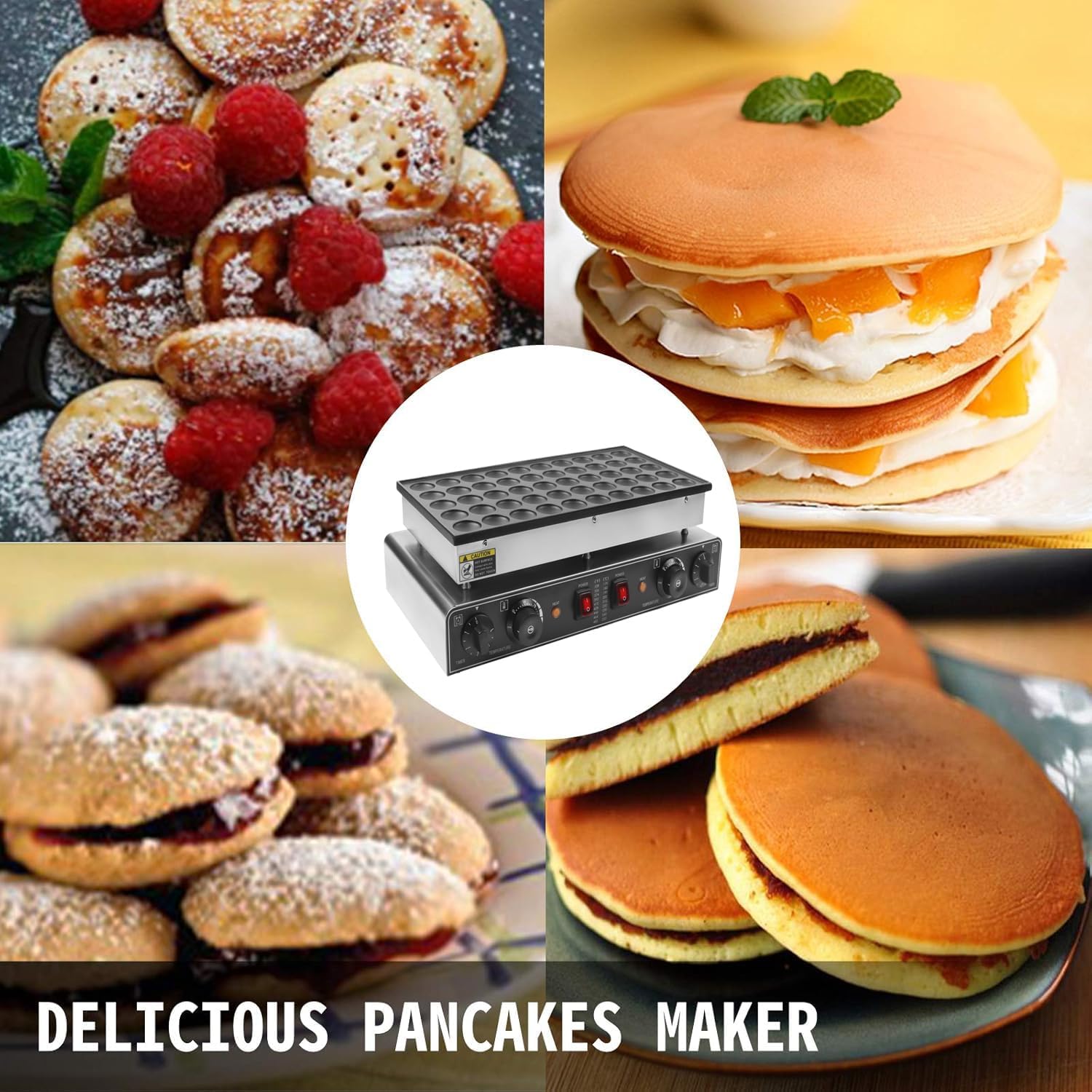 Mini-Pancake-Maschine mieten – Profi-Gerät für Event, Party & Messe