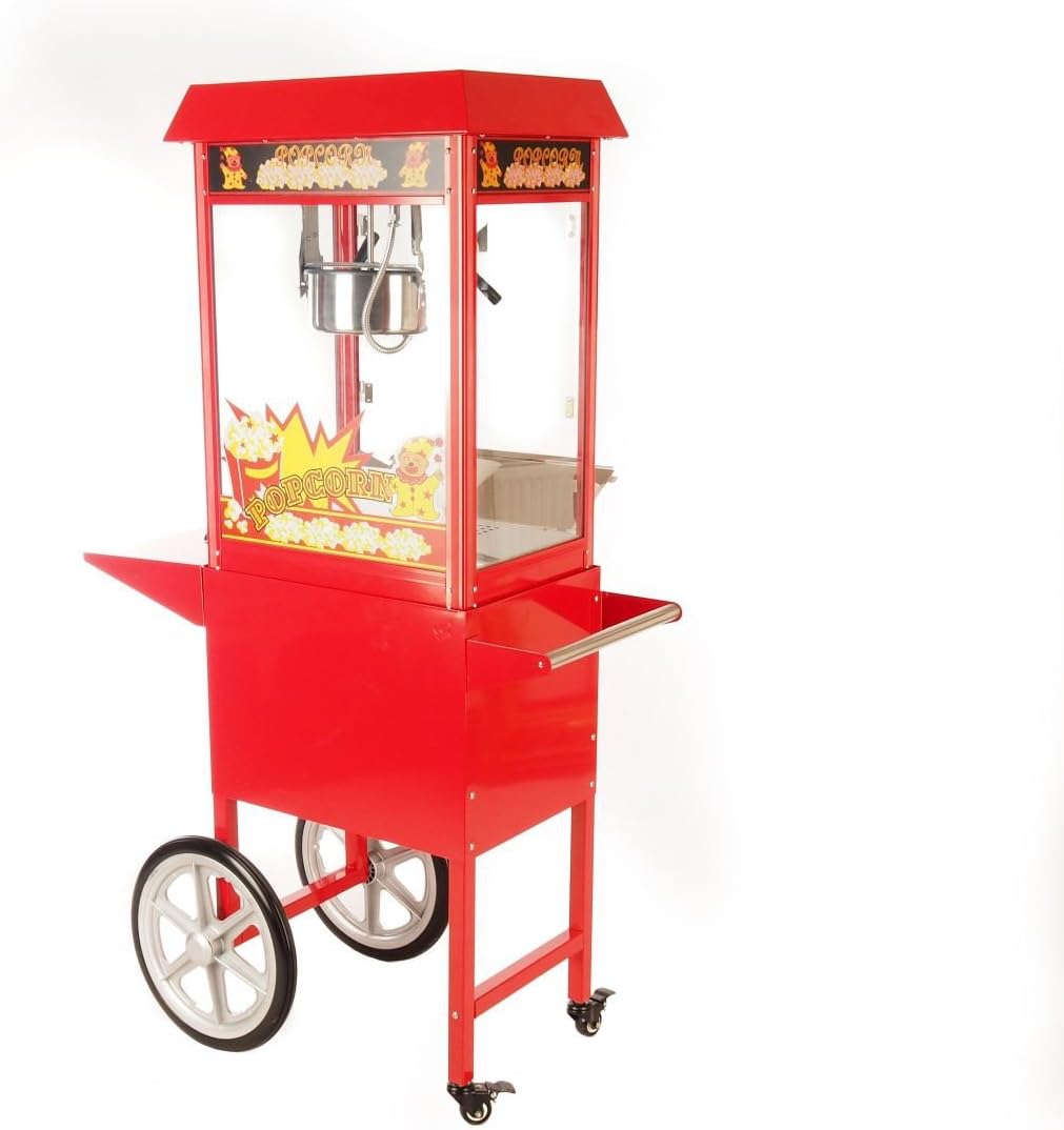 Popcornmaschine XXL mit Wagen mieten – Profi Popcornmaker für Event & Party – 2