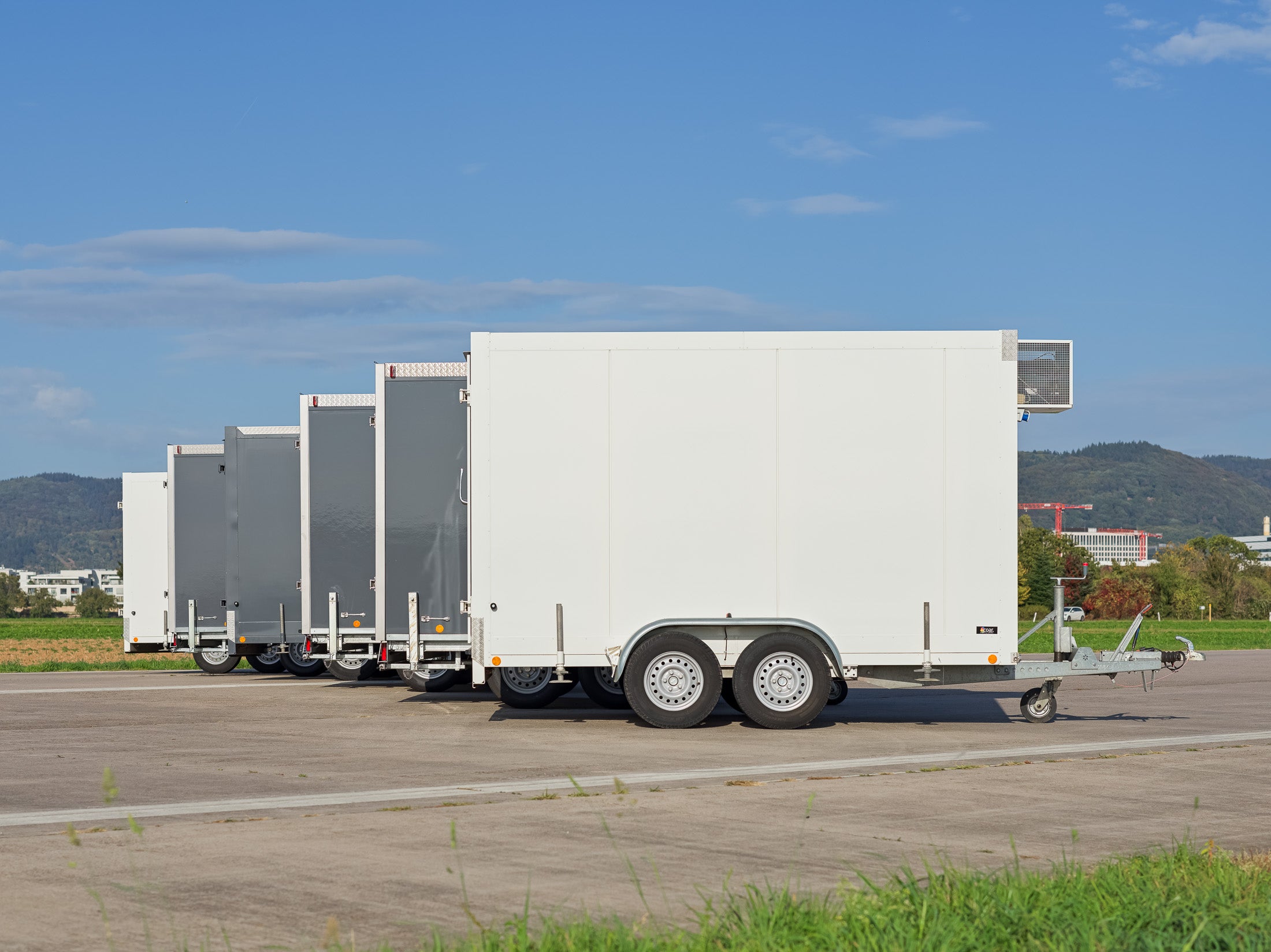 Tiefkühlanhänger mieten bis -20 °C – HACCP-konform in verschiedenen Größen