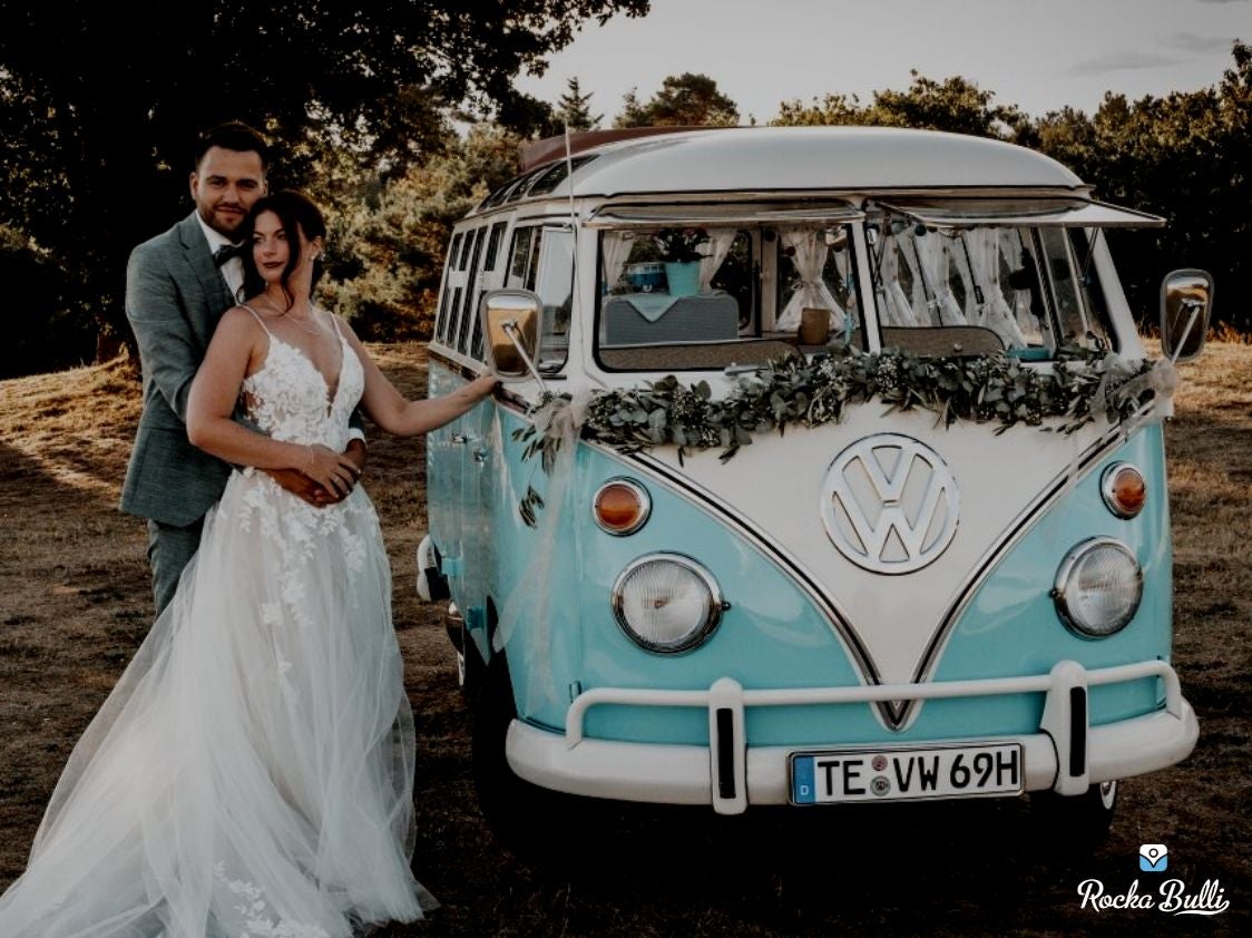 VW T1 Samba Bulli - Hochzeitsauto Oldtimer Brautwagen Mietauto - RockaBulli