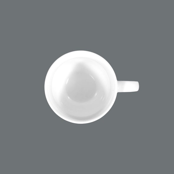 Espressotasse mieten – weiß uni, 0,09 l, inkl. Endreinigung – 2