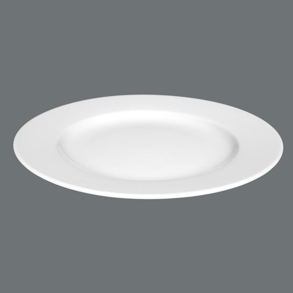 Platzteller / Grillteller rund 30 cm mieten – Eventgeschirr, 25er-Pack inkl. Endreinigung