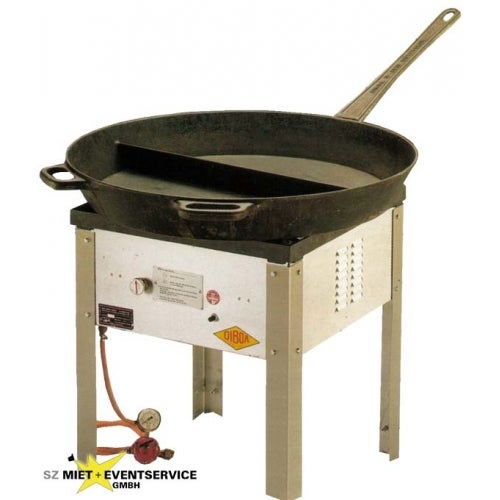 Hockerkocher mieten – Gas, 24 kW (ohne Pfanne)