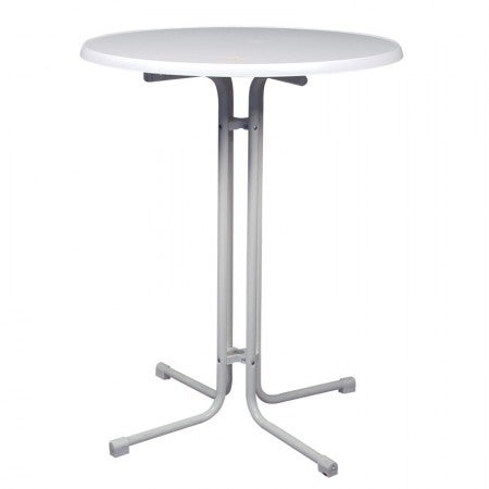 Stehtisch 80 cm mieten – klappbar, für Empfänge & Events