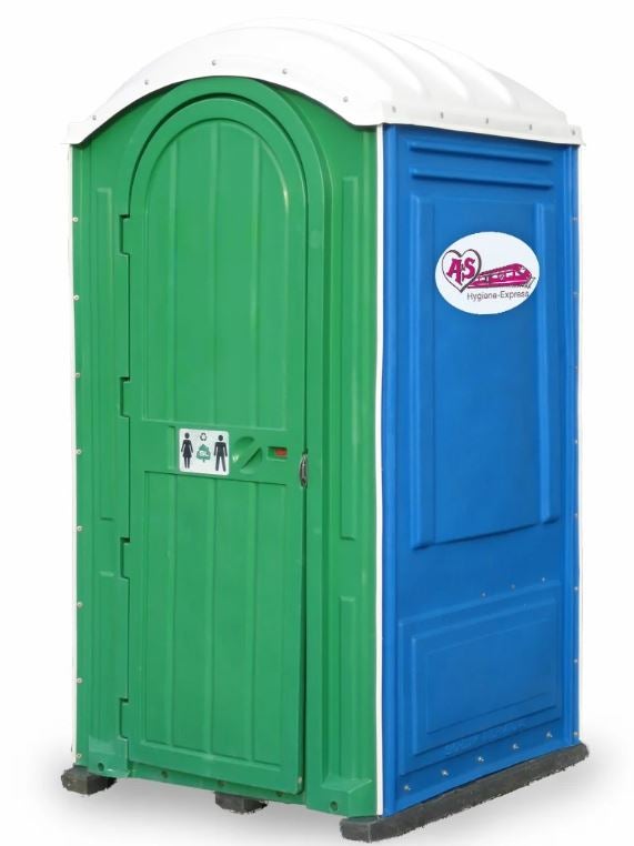 Mobile Baustellentoilette mieten - Baustellen-WC mit Reinigung & Fäkalienentsorgung, ab 34,50 € pro Woche – 2