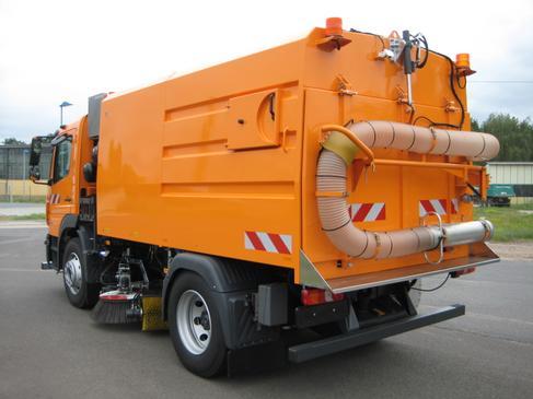 Großkehrmaschine mieten – ASSUGO PurAer Parata auf Mercedes-Benz Atego 1523, 6 m³, EURO 6 – 2