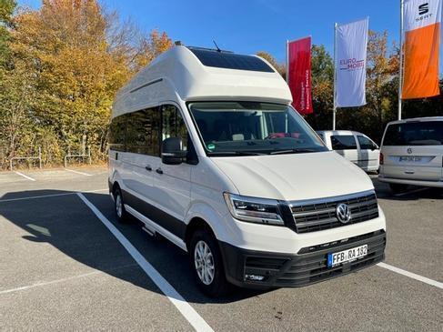 VW Grand California 600 Wohnmobil mieten – Bad, Küche, 4 Schlafplätze