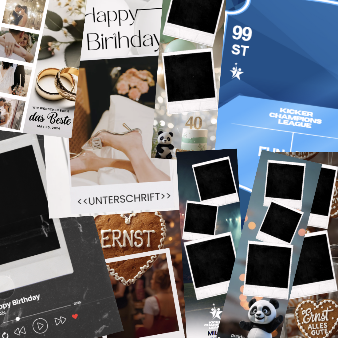 Fotospiegel mieten - XXL Fotobox mit 42" Touchscreen, Drucker & 300 Fotos inklusive – 4