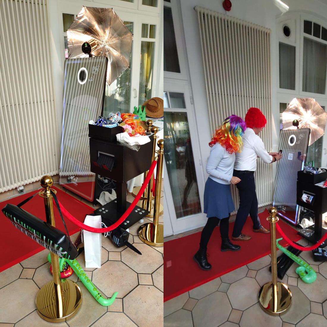 Fotospiegel mieten - XXL Fotobox mit 42" Touchscreen, Drucker & 300 Fotos inklusive – 3