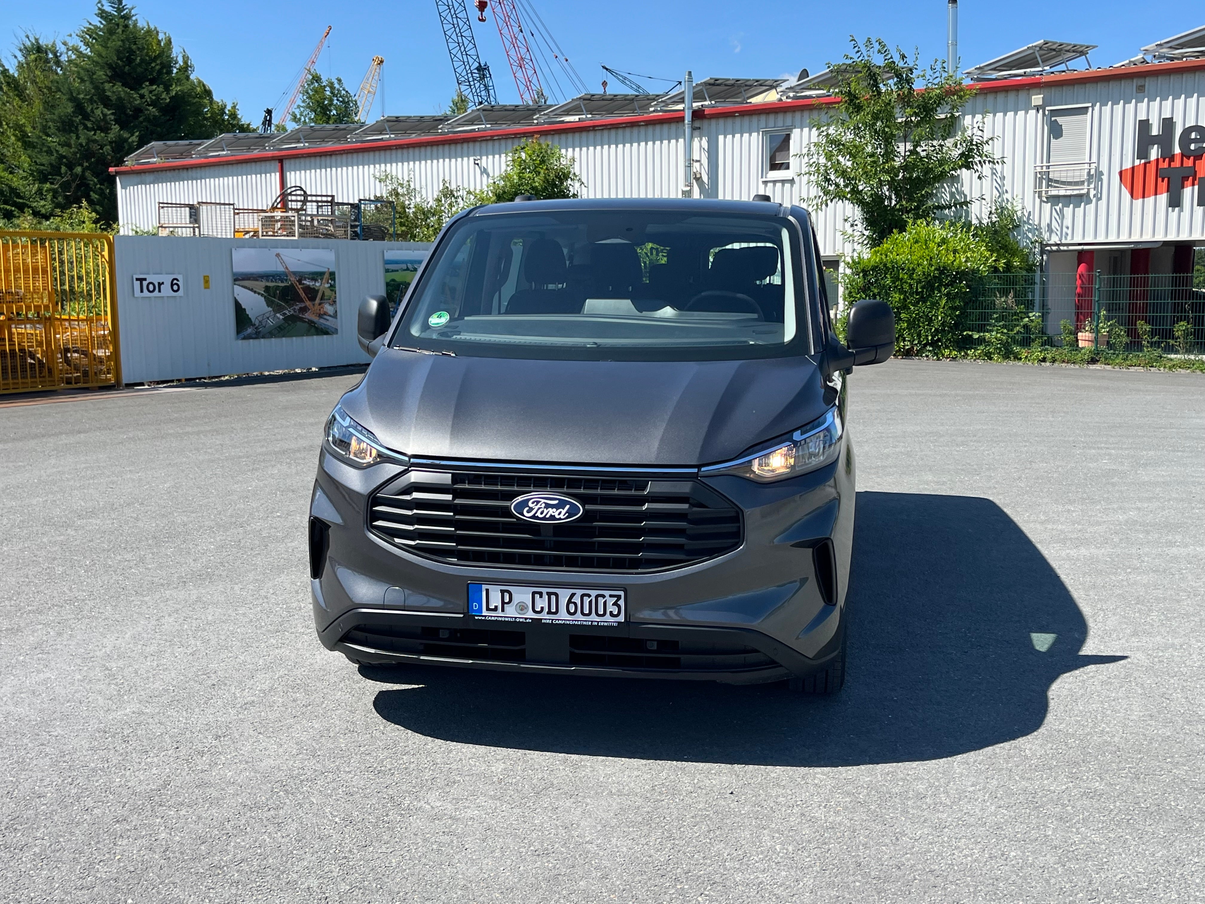 9-Sitzer Bus mieten: Ford Transit Custom mit Klima – Kegeltour, Urlaub & Ausflug