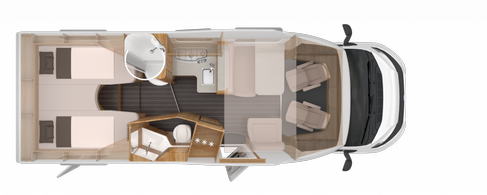 Wohnmobil mit Hundegarage mieten: Knaus Sky Wave 700 MEG, 4,4 t, Einzelbetten, Vollausstattung – 4