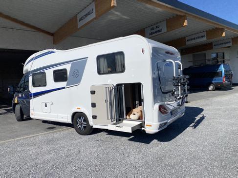 Wohnmobil mit Hundegarage mieten: Knaus Sky Wave 700 MEG, 4,4 t, Einzelbetten, Vollausstattung – 2