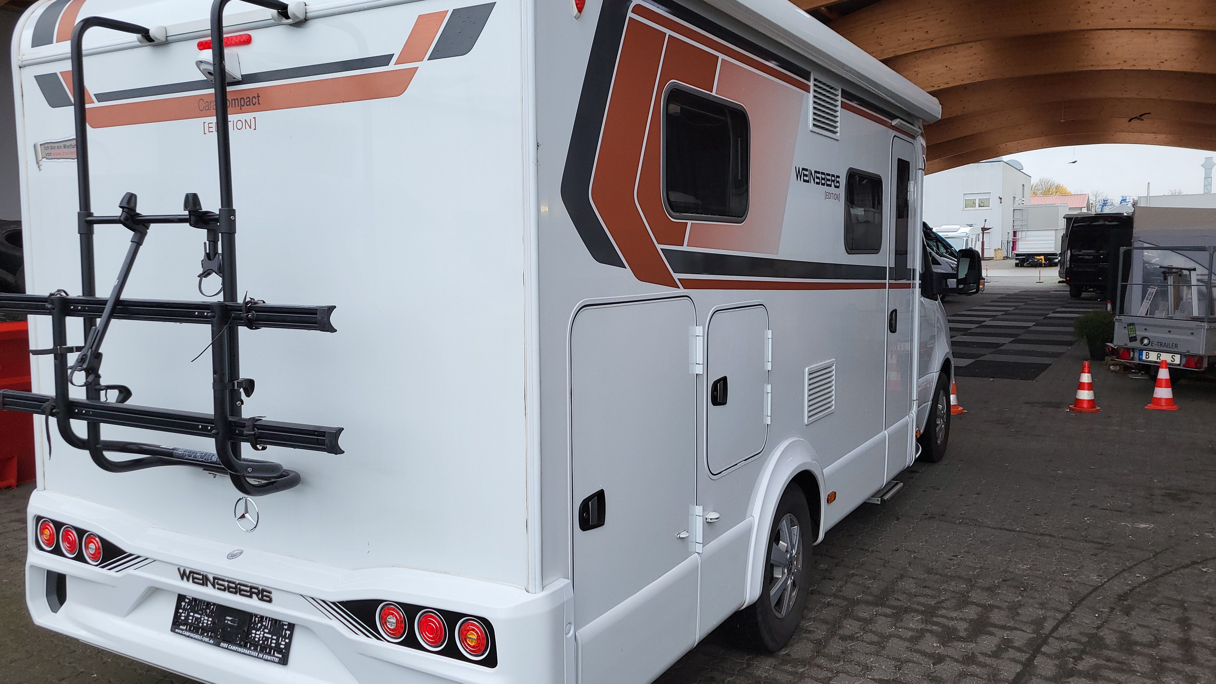 Wohnmobil mieten: Mercedes Weinsberg CaraCompact 640 MEG, 170 PS, 9-Gang-Automatik – 4