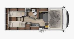 Wohnmobil mieten: Laika Ecovip H 3109 oder Weinsberg CaraCore 700 MEG, vollintegriert – 2