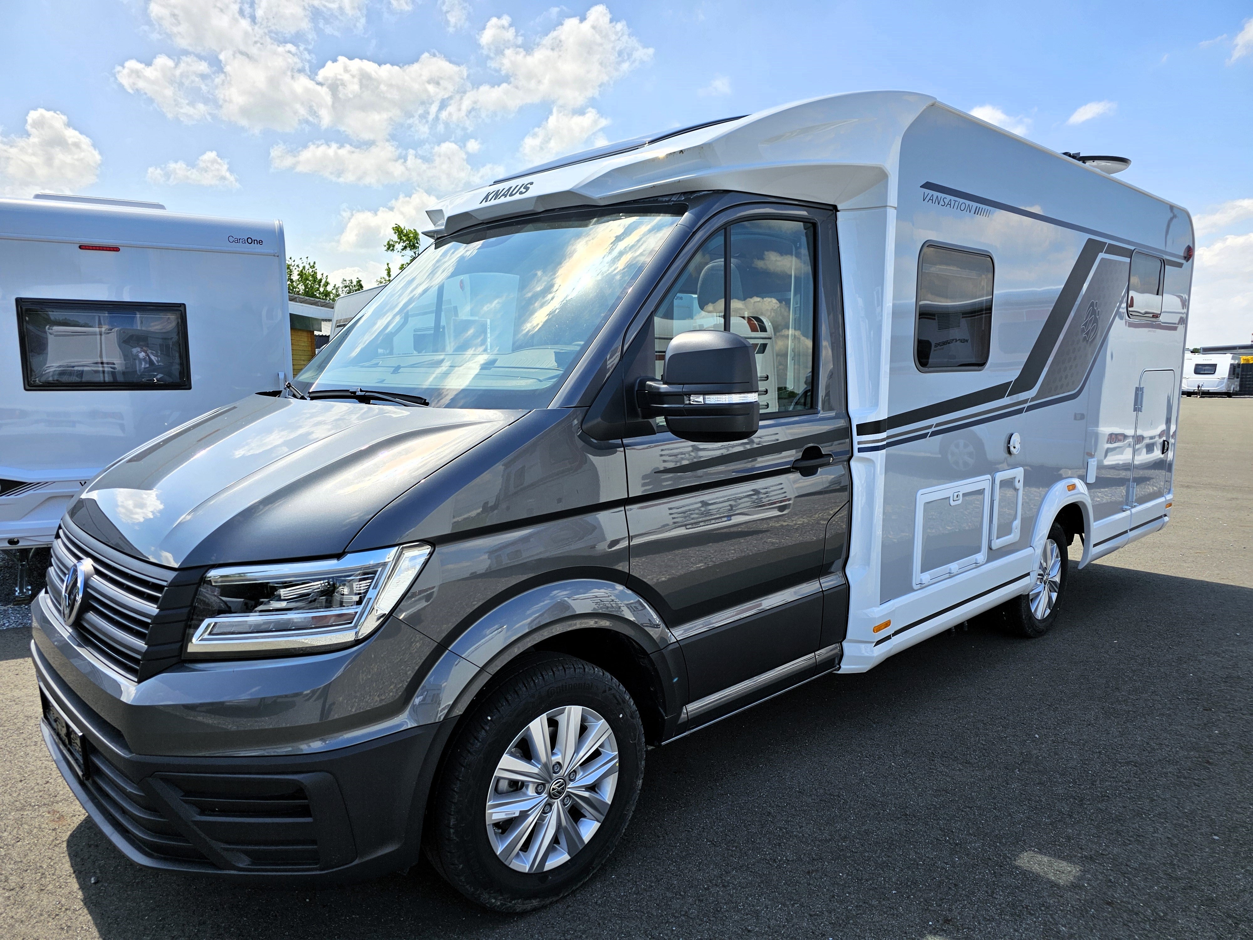 Wohnmobil mieten: Knaus Van TI 640/650 MEG VANSATION auf VW Crafter, teilintegriert