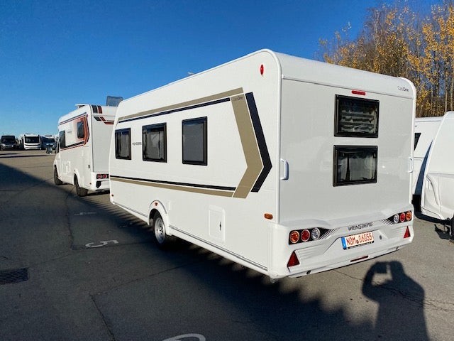 Wohnwagen mieten – Weinsberg CaraOne 480 QDK mit Etagenbett, voll ausgestattet, ab 49 €/Tag – 4