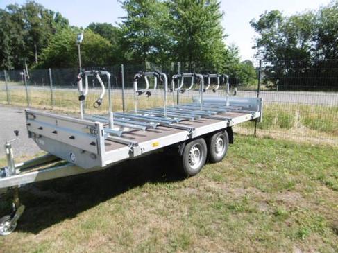 Fahrradtransportanhänger Hapert für 16 Fahrräder & E-Bikes mieten