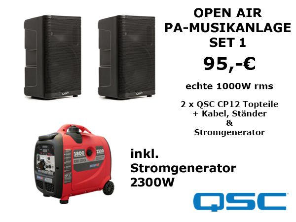 Akku Open Air PA-Set 4 mieten – 3600 W RMS, 10-12 h Akku | Veranstaltungstechnik Berlin – 5