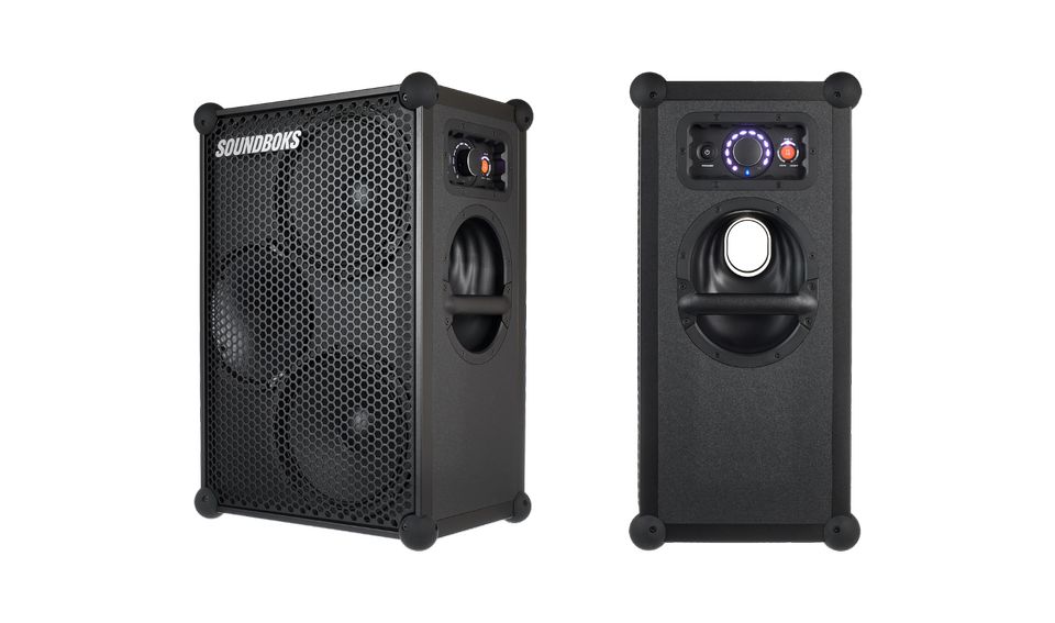 Soundboks 4 Quad-Set mieten – 4 Soundboks 4, 8 Akkus, 4 Ständer für Open-Air-Rave | Berlin – 4