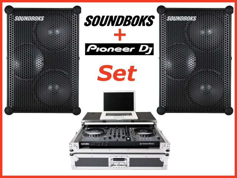 Party-Technik mieten – Soundboks Twin-Set & Pioneer DDJ-FLEX6 DJ-Controller | Berlin