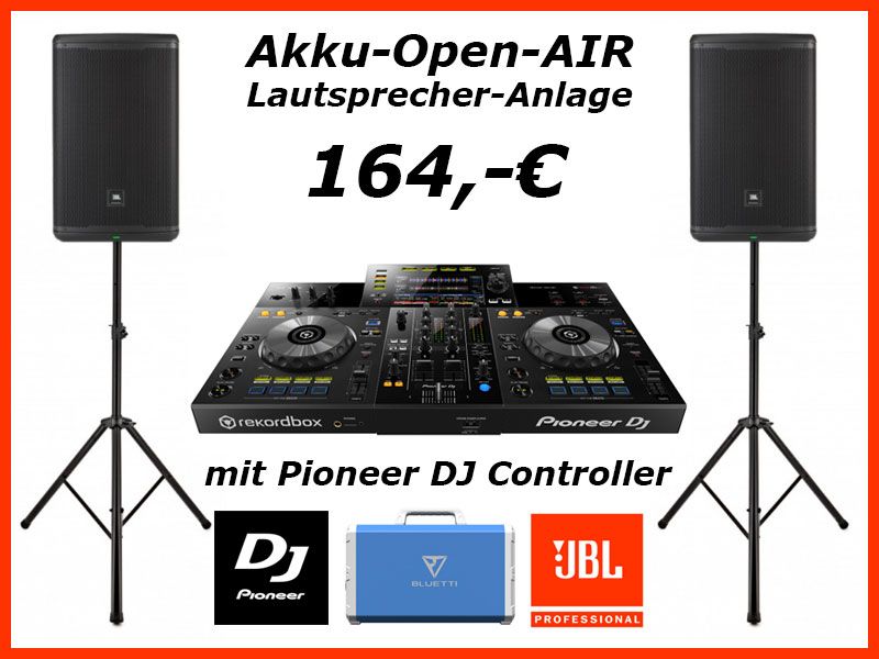 Akku-Musikanlagen mieten Berlin – Skyrock, Soundboks 3 & 4, Akku-PA für Open Airs – 3