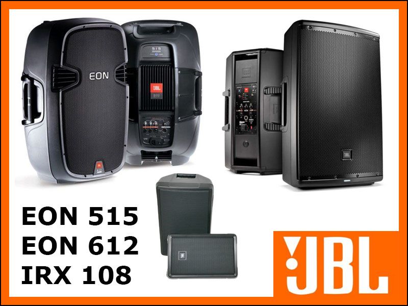 Musikanlage & PA-Set mieten Berlin: Lautsprecher-Sets 1 & 2 (JBL) bis 120 Gäste, Soundboks & DJ