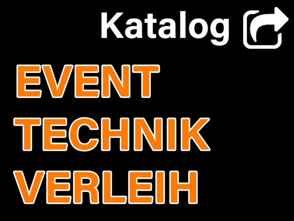Tontechnik, Licht & Strom mieten Berlin: PA-Anlagen, Mikrofone, Nebel & Powerstations für Events