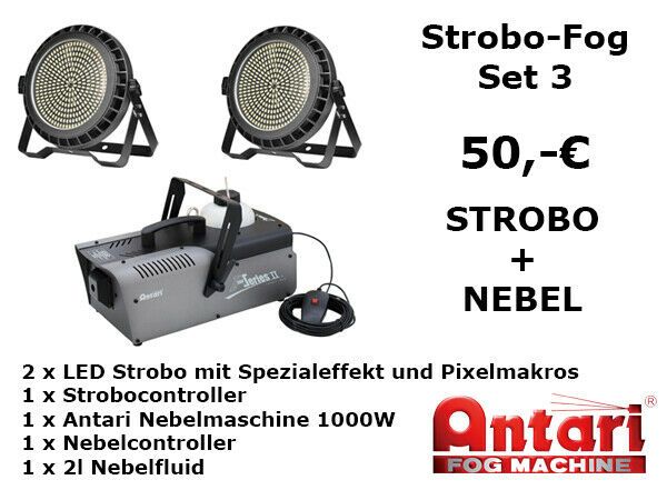 Nebelmaschine mieten Berlin: Antari 1200W Fog Machine & Eventtechnik, keine Kaution – 4