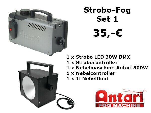 Showtec Dominator mieten – LED-Laser-Strobo Diskolicht-Effekt inkl. Ständer & DMX | Berlin – Thumbnail 8