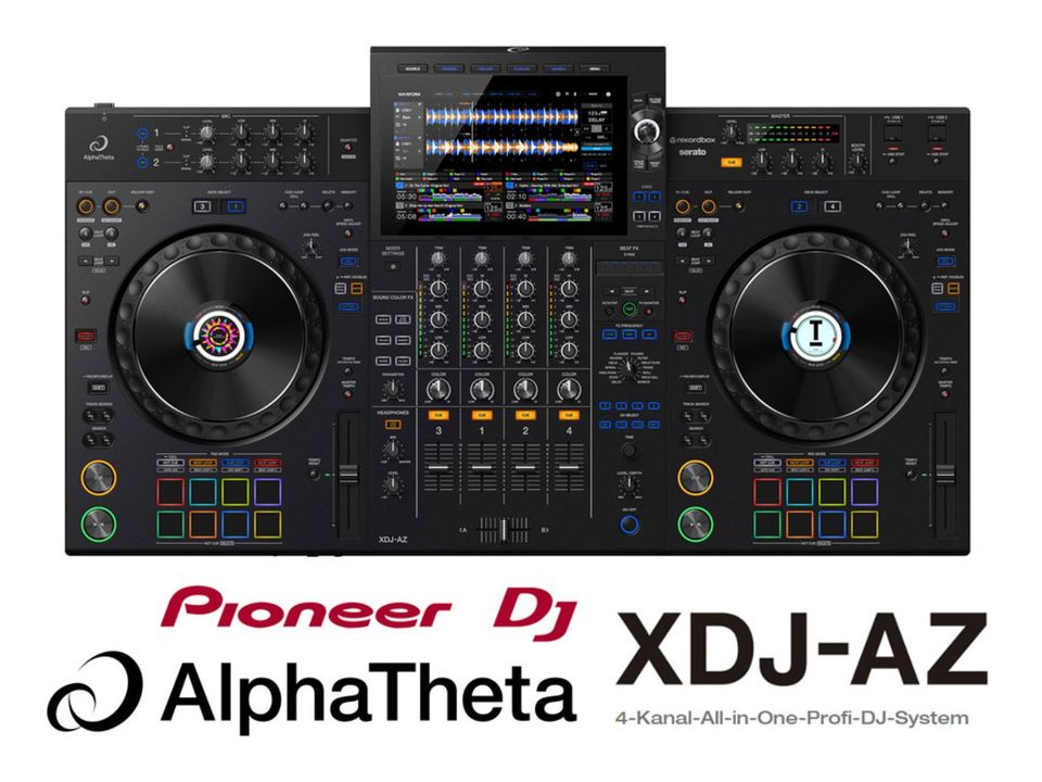 DJ-Controller & Mixer mieten Berlin: AlphaTheta XDJ-AZ, Pioneer XDJ-RX3, CDJ-3000, DJM-A9