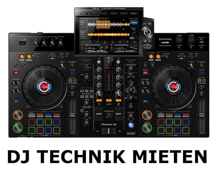DJ-Equipment mieten Berlin – Pioneer & AlphaTheta XDJ, CDJ 3000, DJM A9, Xone96