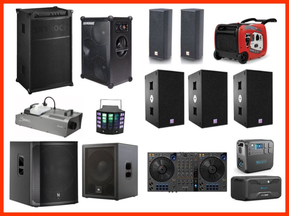 Veranstaltungstechnik mieten – Pioneer DJ-Equipment, PA-Anlage, Soundboks, Strom | Berlin