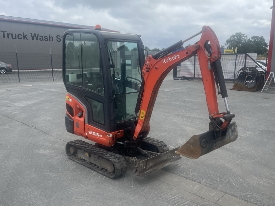 Minibagger 1,6 t – Kubota KX016-4 mieten bei Ausbau Reich