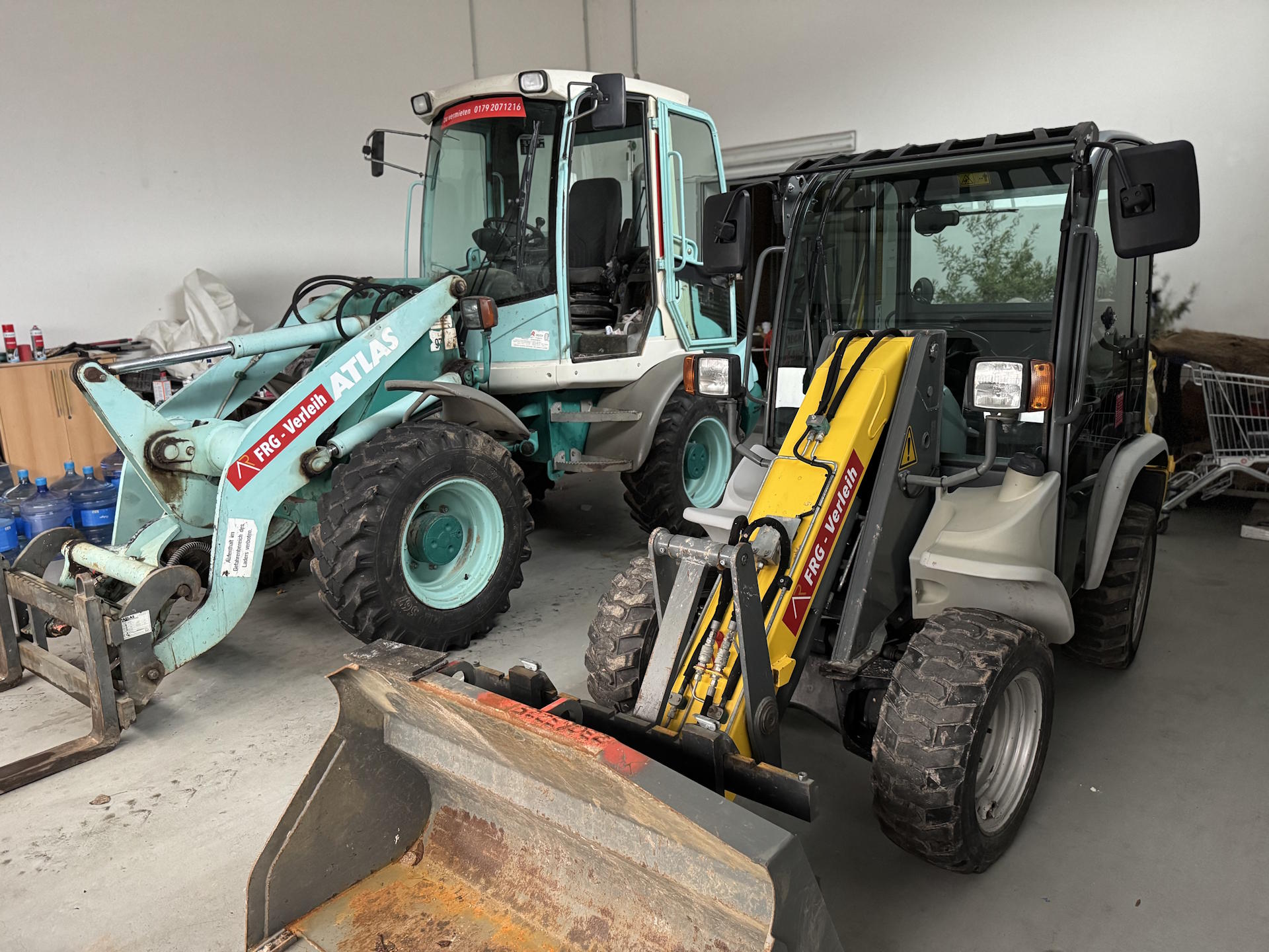 Radlader 1,8 t – Kramer 5035 mieten bei Ausbau Reich