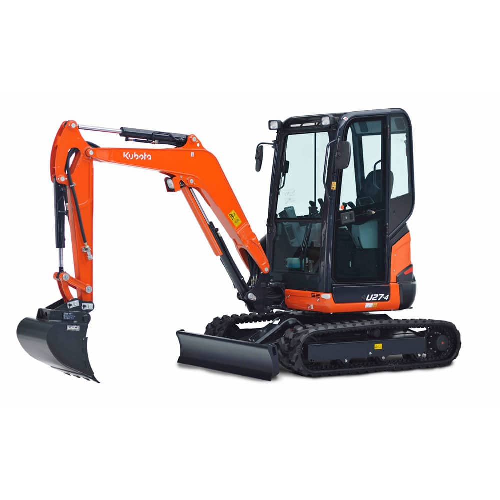 Kurzheckbagger 2,6 t mieten