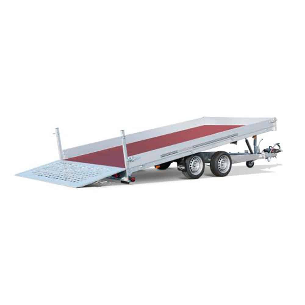 Baumaschinen-Kipperanhänger 1300 kg mieten