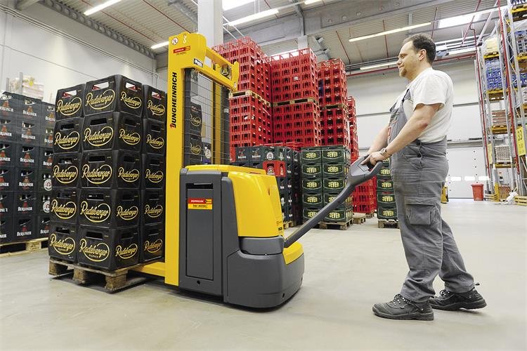 Elektro-Deichselhochhubwagen Jungheinrich EJC220z (2,0t Tragfähigkeit) mieten