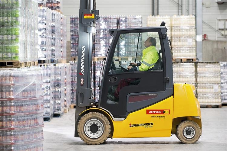 Elektro-Vierradstapler Jungheinrich EFG S50 5,0t mieten