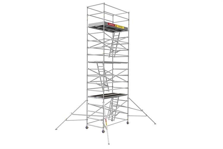 Rollrüstung für außen, Standhöhe: 6,0 m, Breite: 1,29 m mieten