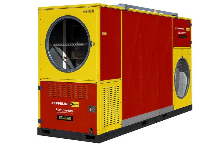 Luftheizung 260 kW mieten