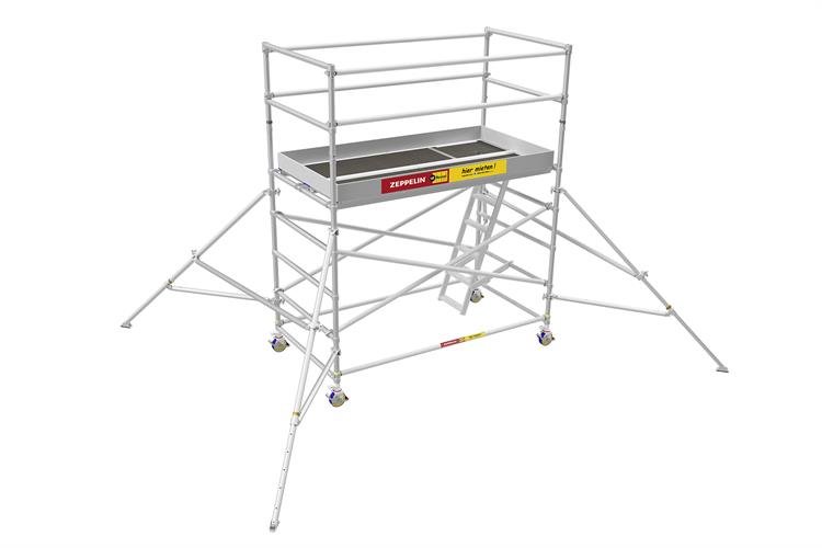 Rollrüstung für außen, Standhöhe: 2,0 m, Breite: 1,29 m mieten