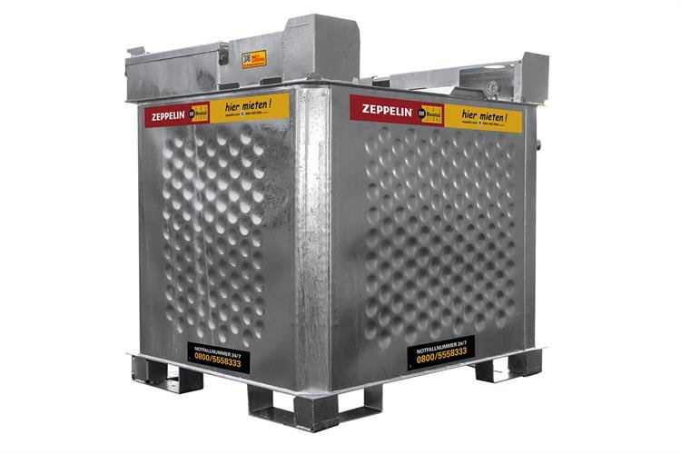 Kraftstofftank 2700 + 200 Adblue l, IBC mieten
