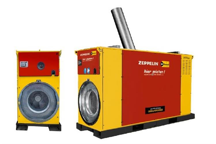 Luftheizung 175 kW mieten