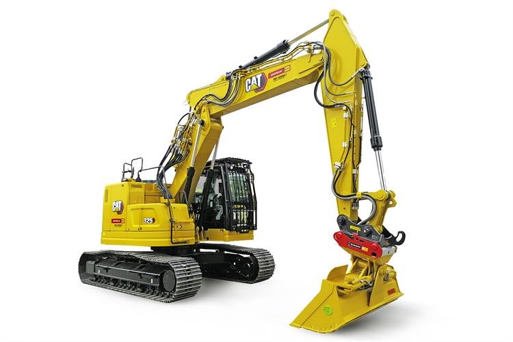 Kettenbagger CAT 325 NG mit Verstellausleger (27,0) mieten