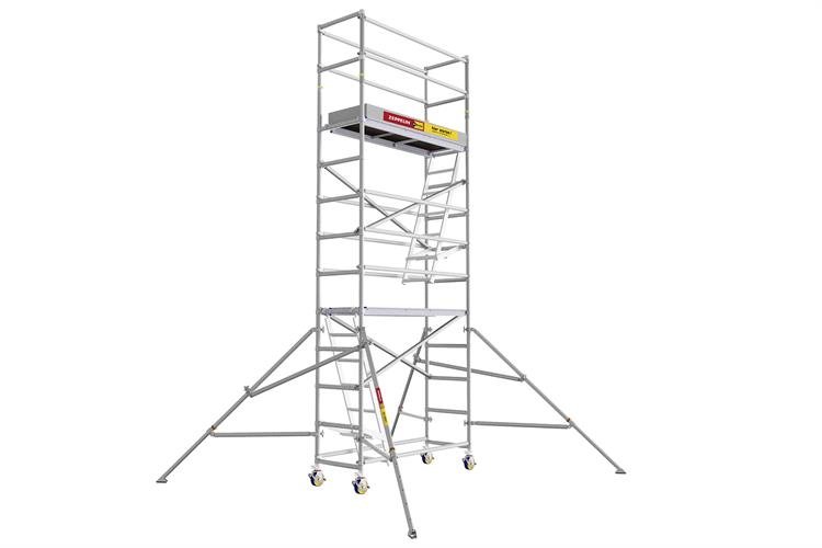 Rollrüstung für innen, Standhöhe: 4,0 m, Breite: 0,68 m mieten