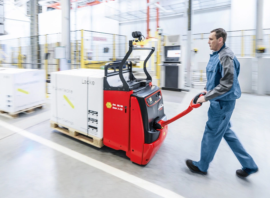 Niederhubwagen von Linde für Lager & Logistik mieten