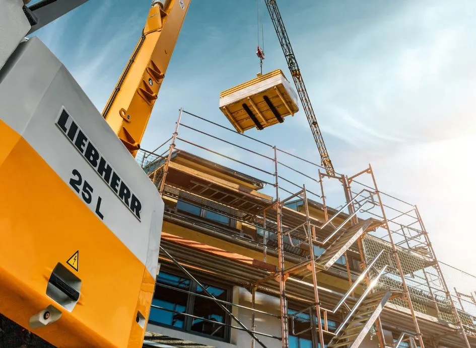 Liebherr Schnelleinsatzkrane L-Baureihe mieten