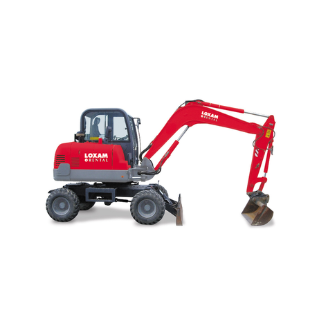 Mobilbagger 10 t - 4 m Grabtiefe mieten