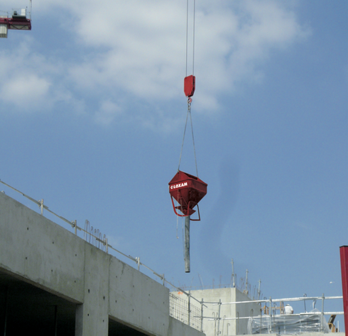 Betonsilo für Kran 1.000 L mieten