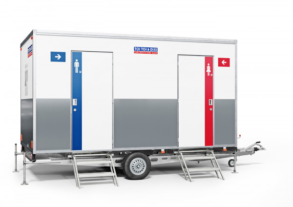 TOI® ECO WC-Trailer L Toilettenwagen mieten